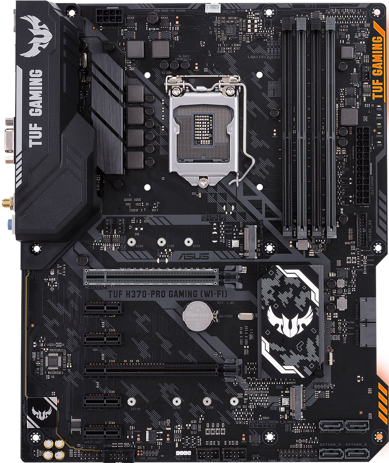 Asus TUF H370-Pro Gaming (Wi-Fi) - Motherboard Specifications On  MotherboardDB